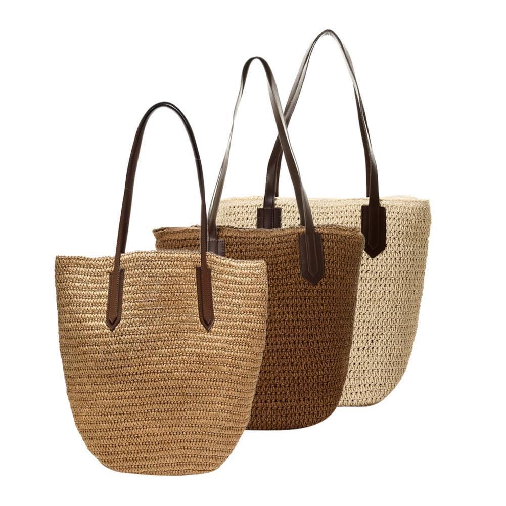 braided beach bag
