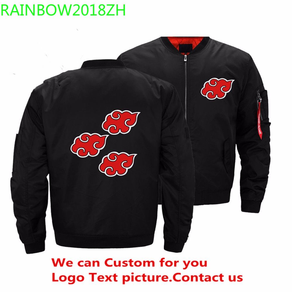 Compra Tamaño EE. UU. Naruto Akatsuki Chaqueta Hombre Ropa Hombre Ropa  Hombre 2018 Chaquetas Y Abrigos Bombardero Anime Para Hombre Invierno Homme  Chaqueta Piloto Barato | Entrega Rápida Y Calidad | Es.Dhgate
