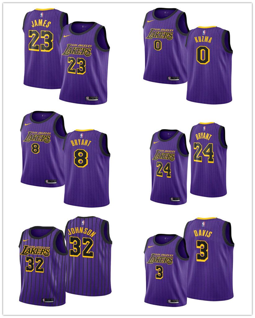 lakers jersey violet 2019