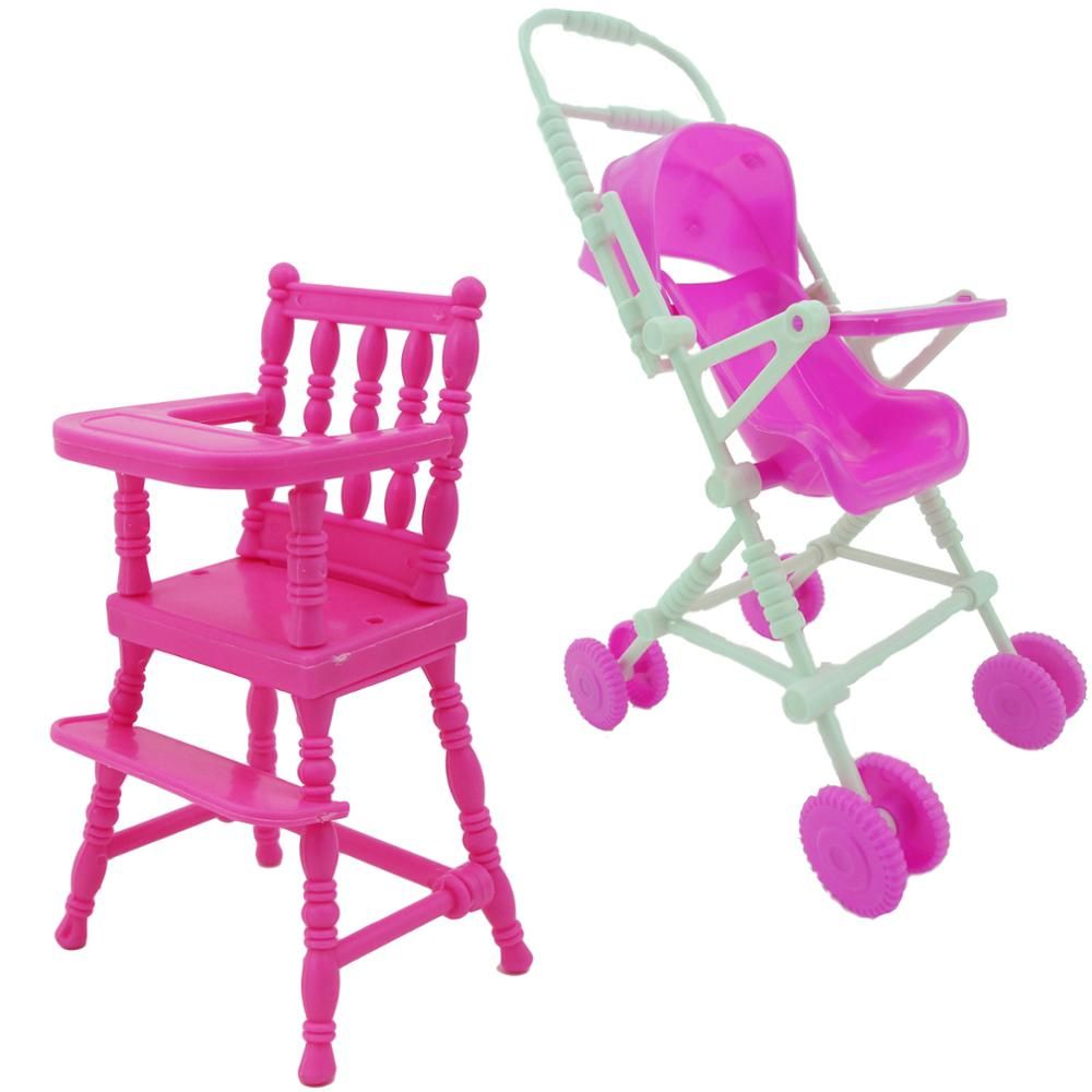 barbie with baby and stroller