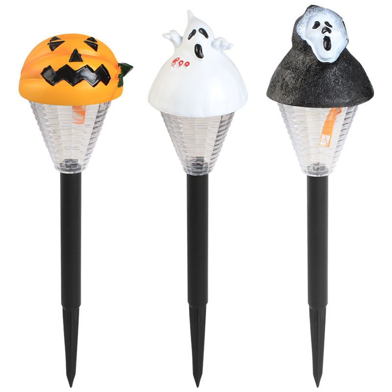 LED Solar Lawn Lights Halloween Atmosphere Street Lights Outdoor Solar