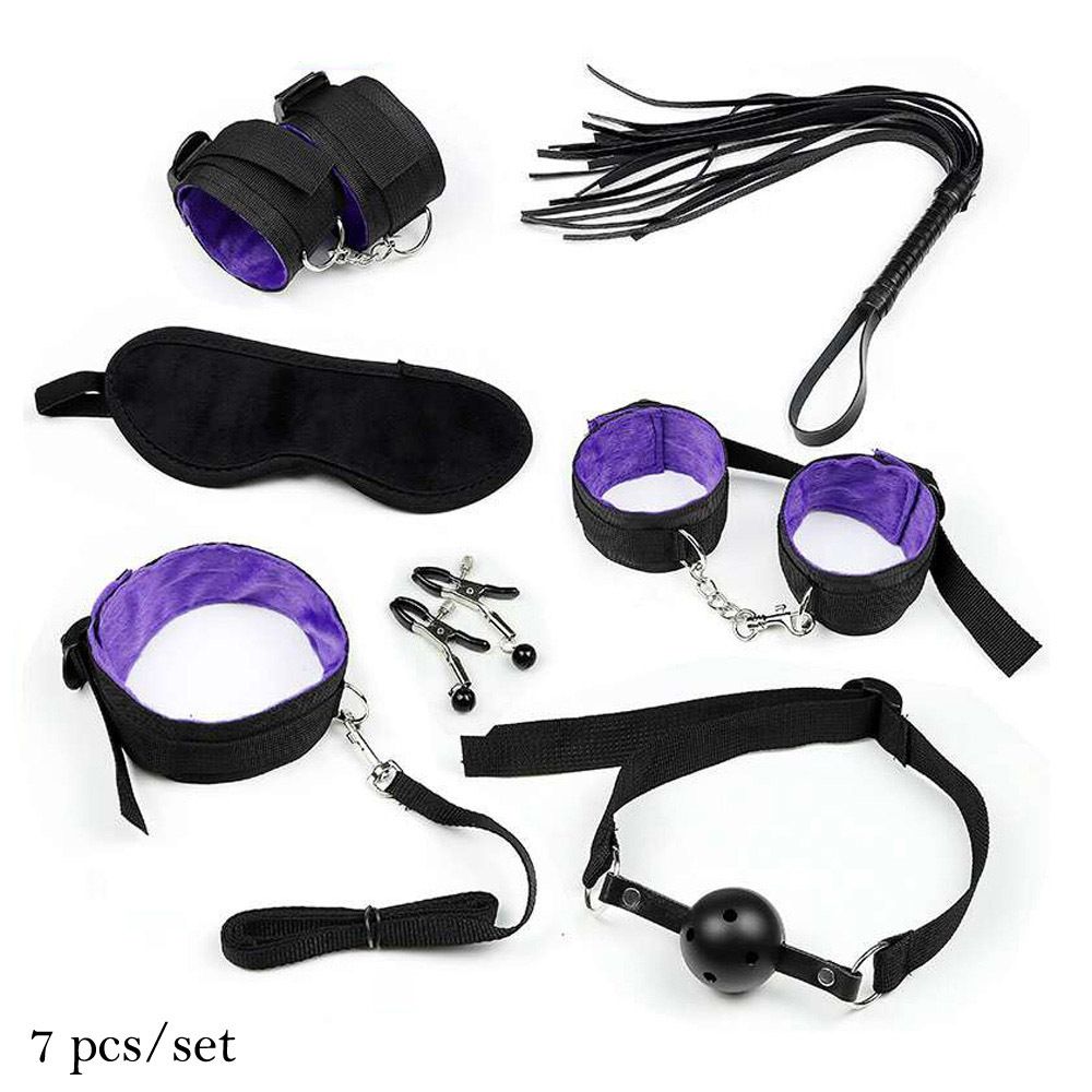 black purple 7pcs