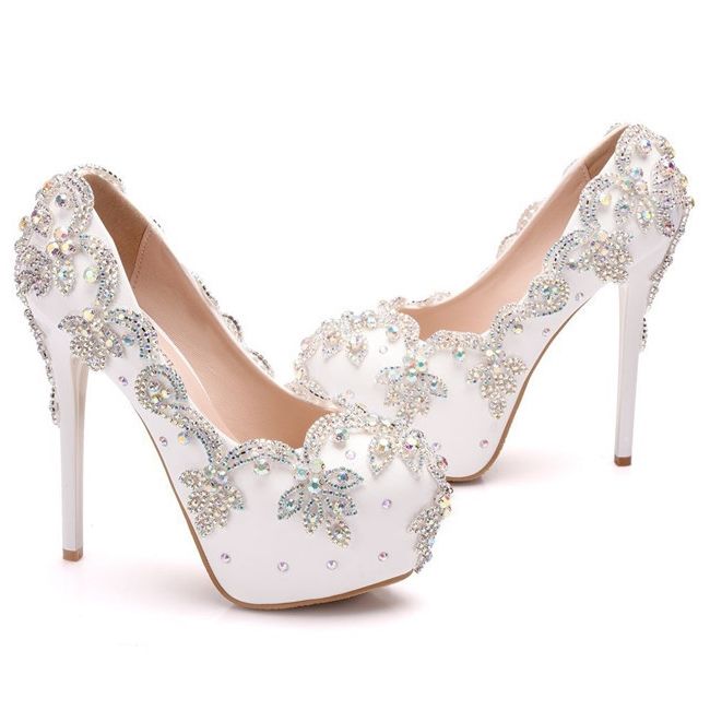 grey bridesmaid shoes