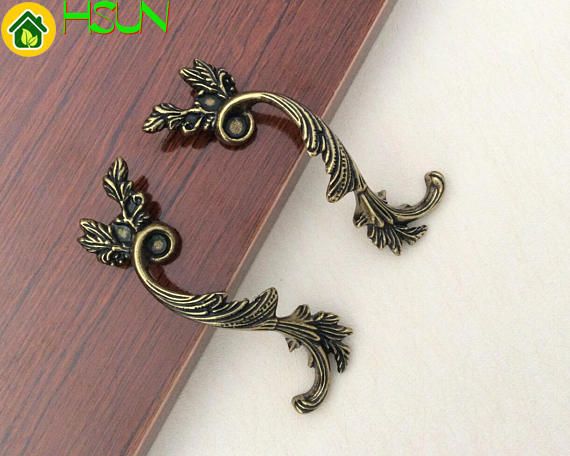 Drawer Pull Vintage Dresser Pulls Knobs Handles Rustic Door