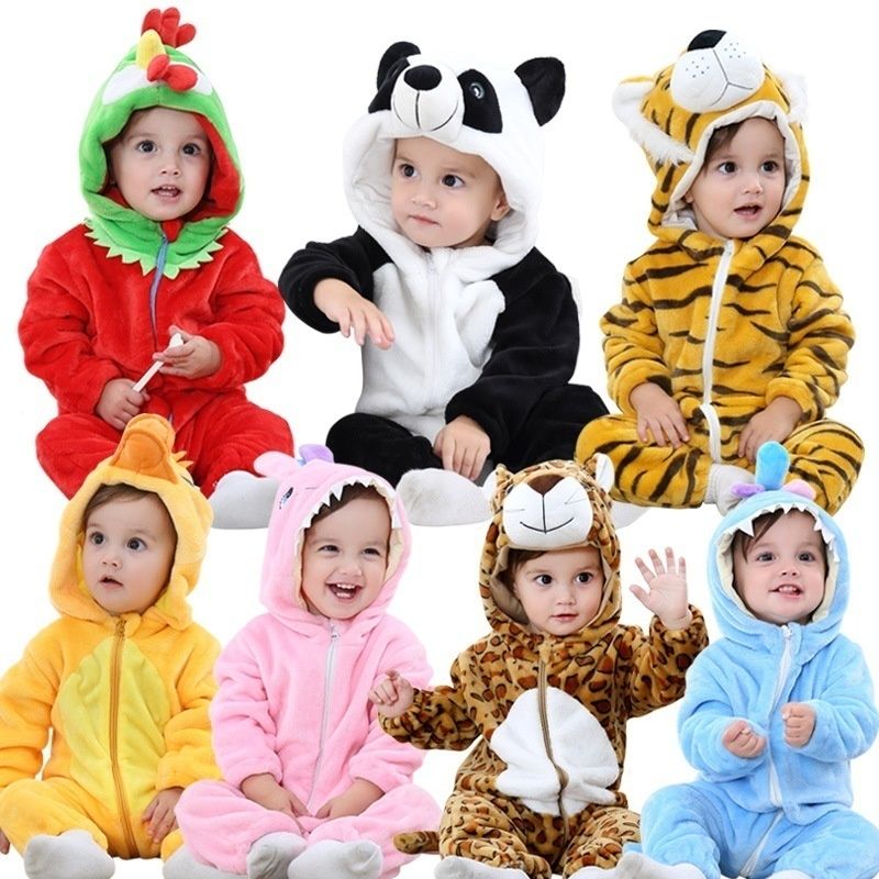 21 Infant Boys Girls Jumpsuit New Born Bebe Clothing Hooded Toddler Clothes Cute Panda Romper Baby Costumes Q1905 From Yiwang09 8 96 Dhgate Com