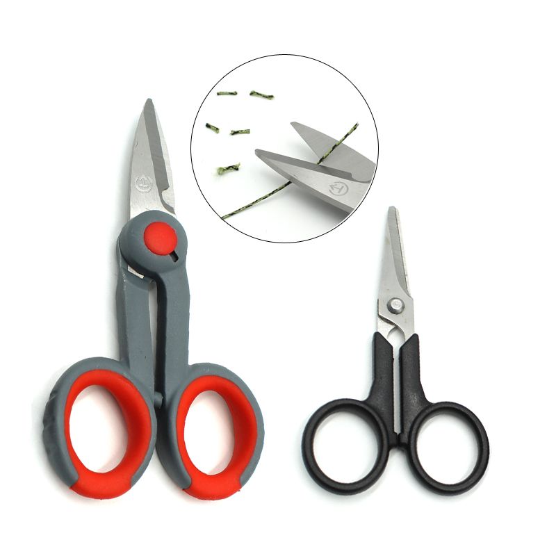 Braid Scissors Stainless Steel Fishing Scissors for Line or Braid 11cm Blade 