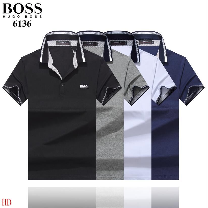 boss collar t shirts