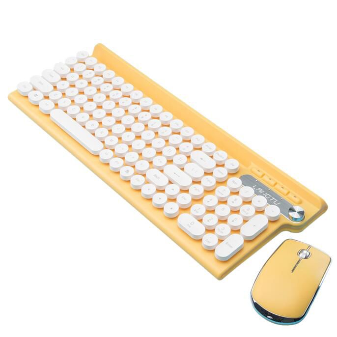 satin al 2 4g kablosuz klavye mouse seti punk anahtar cap oyun enerji tasarrufu icin masaustu bilgisayar dizustu tablet pc tv ofis malzemeleri