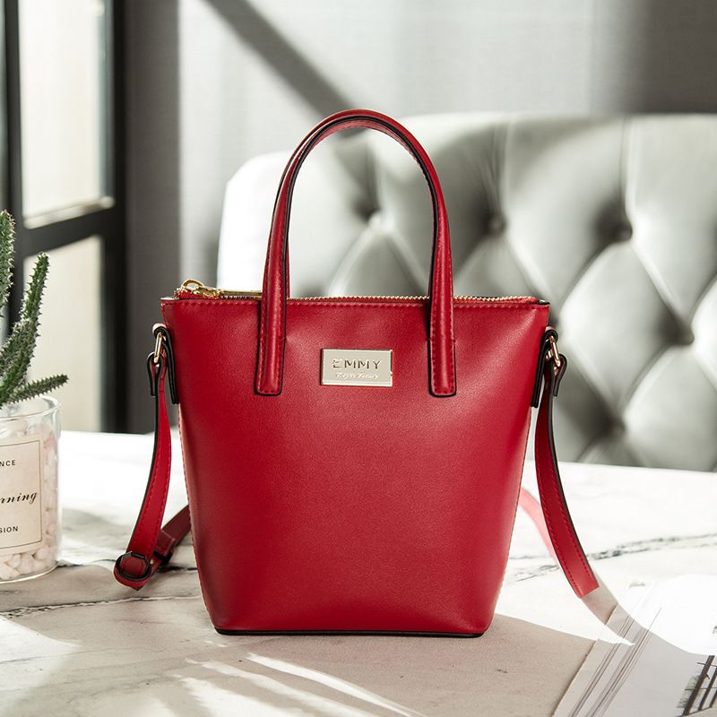 bolsos bolsas de cuero nueva ola bolsa de salvaje atmósfera manera del hombro del sencilla bolsa blanda portátil