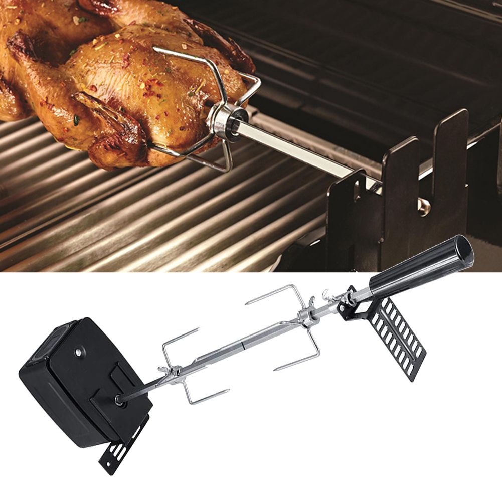 universal bbq rotisserie kit