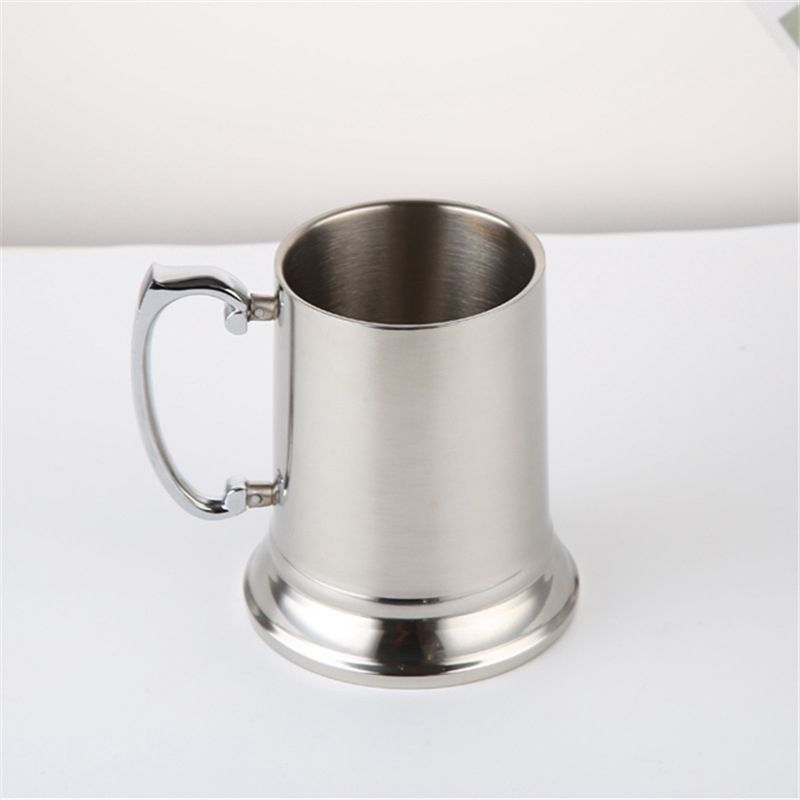 glass coffee cups with metal handles