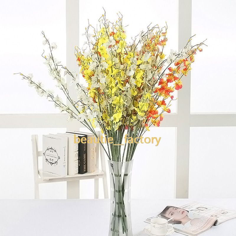 Best And Latest Color Artificial Flowers Dancing Lady Orchid 5 Branches High Quality Fake Flower Home Decorations For Wedding Party Hotel Office Decor 96cm Dhgate Com - Branch & Blossom Decorative Home Accents