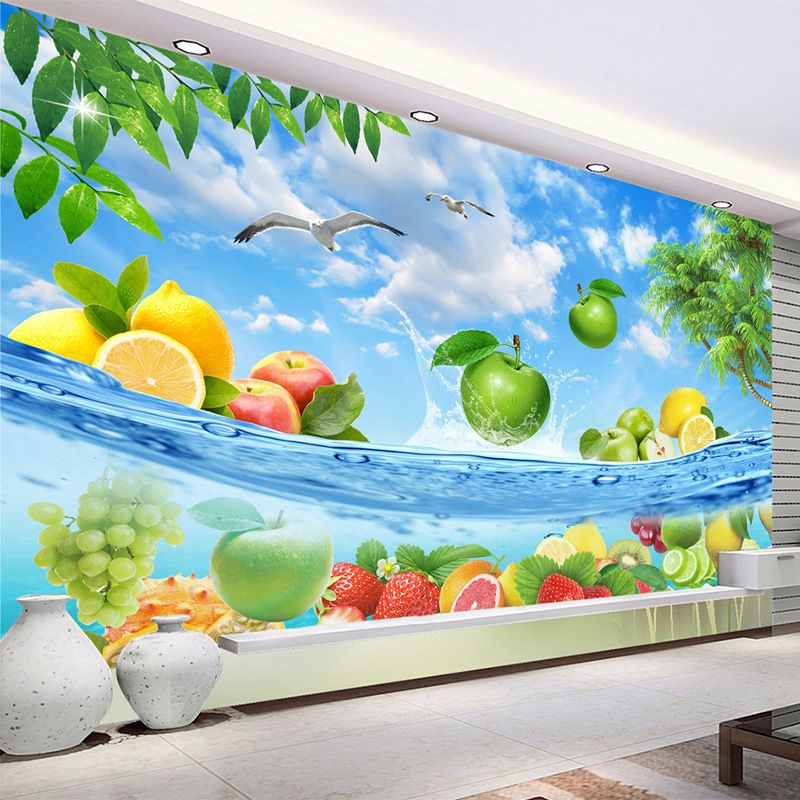 New modern mural customization 5D wallpaper living room dining room fruit shop background 3d wallpapers wall New modern mural customization 5D wallpaper living room dining room fruit shop background 3d wallpapers wall