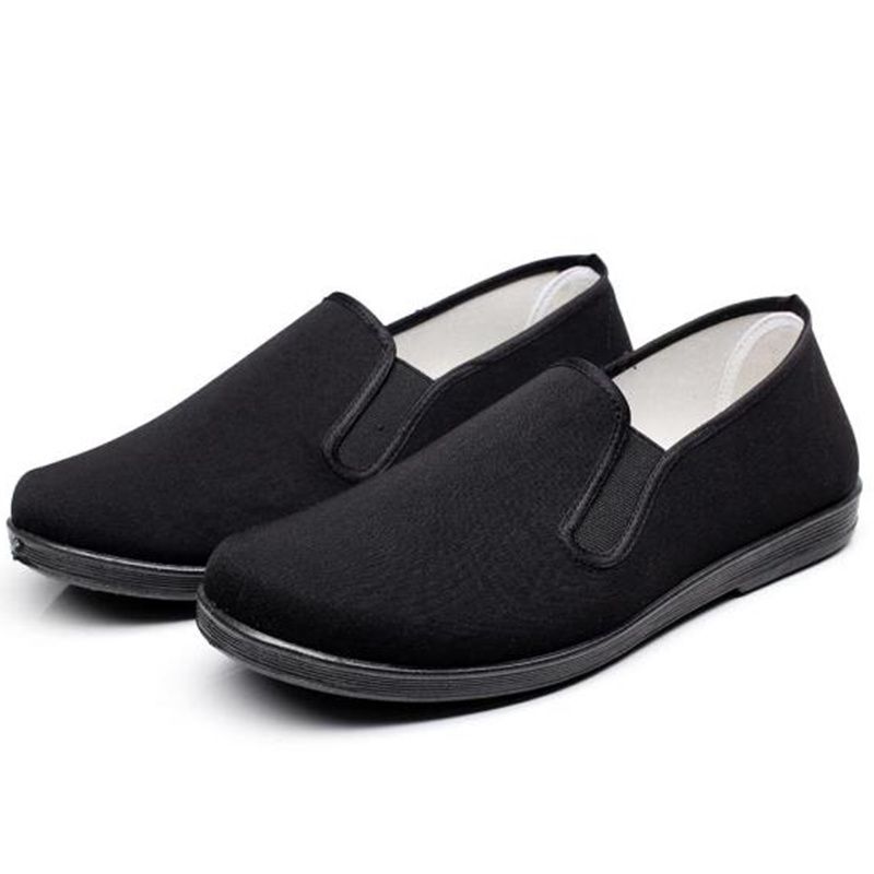 Venda Por Atacado De BRAND Frete Grátis Velho Pano De Pequim Sapatos  Masculinos Todos Preto Preto Inferior Fundo Macio Calçados Infantis Sapatos  Adultos Do Trabalho Sapato Infantil A $103,85 | DHgate.Com