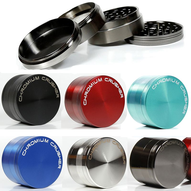 2021 Sharpstone 4 Part Zinc Alloy Herb Grinder 40mm/50mm/55mm/63mm CNC