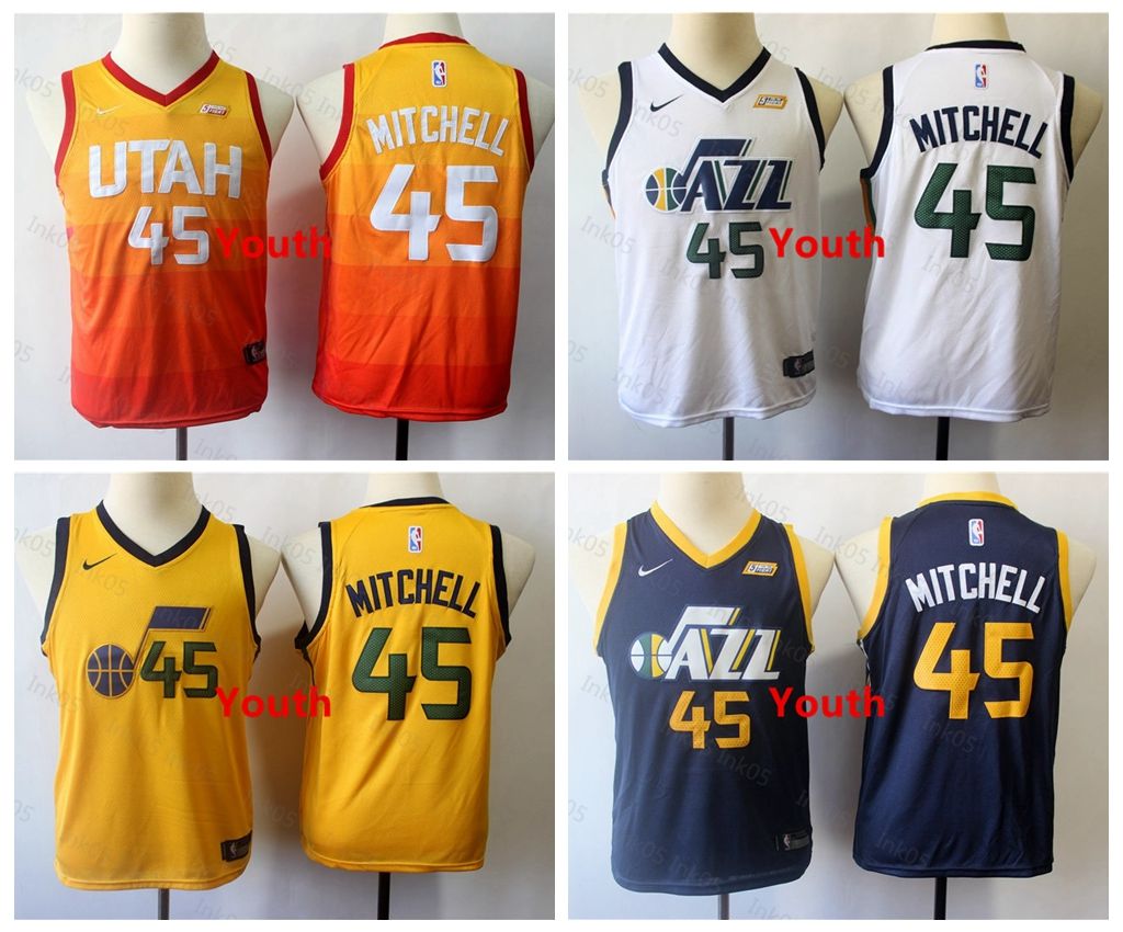 utah jazz kids jersey