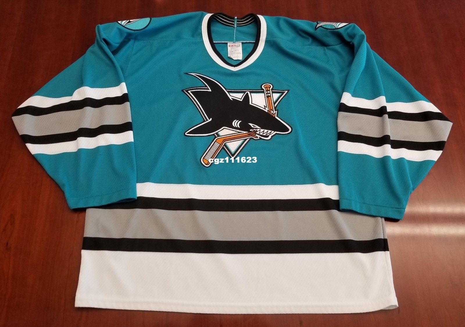 san jose sharks retro jersey