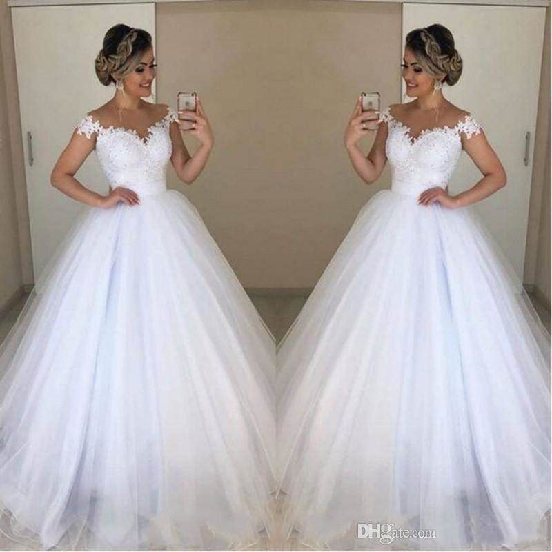 casual wedding dress for bride