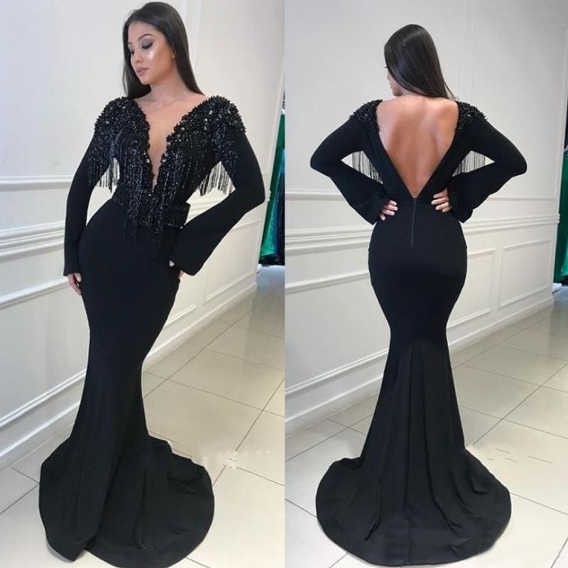 best black formal dresses