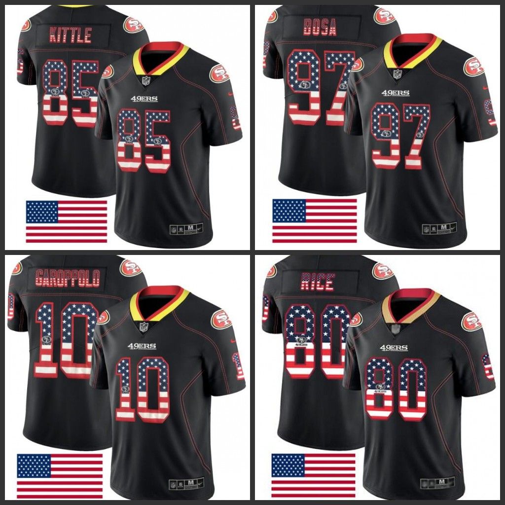 joe montana black jersey