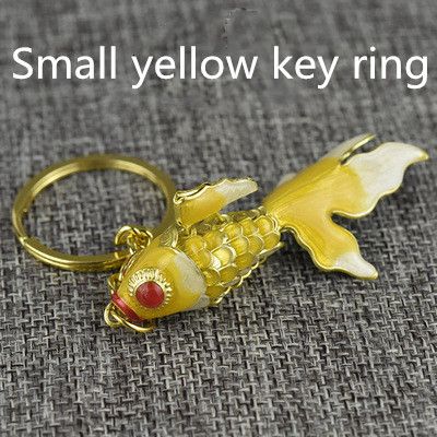 Small yellow goldfish