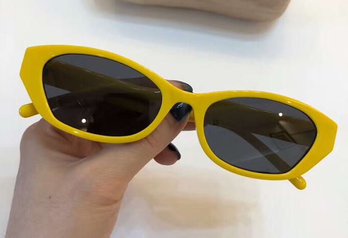 cat eye circle sunglasses