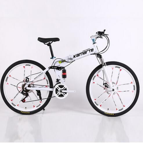 26 Pollici Pieghevole Mountain Bike 21 Velocità Freno A Due Dischi  Bicicletta 10 Lama Ruota Mountain Bike Bicicletta Pieghevole Adatto Gli  Adulti Da 63,81 € | DHgate Italy