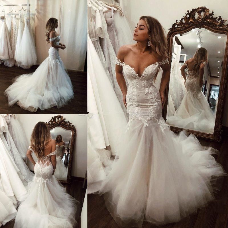 classy mermaid wedding dresses