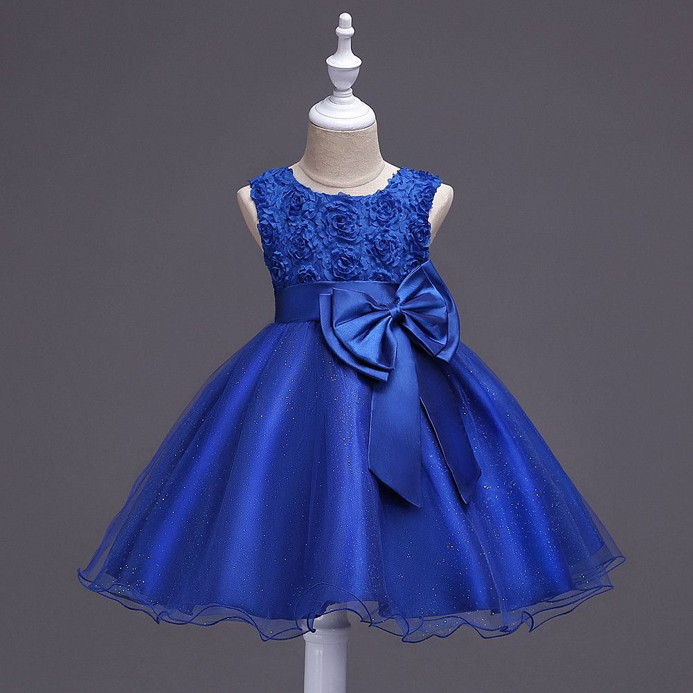 dark pink flower girl dresses