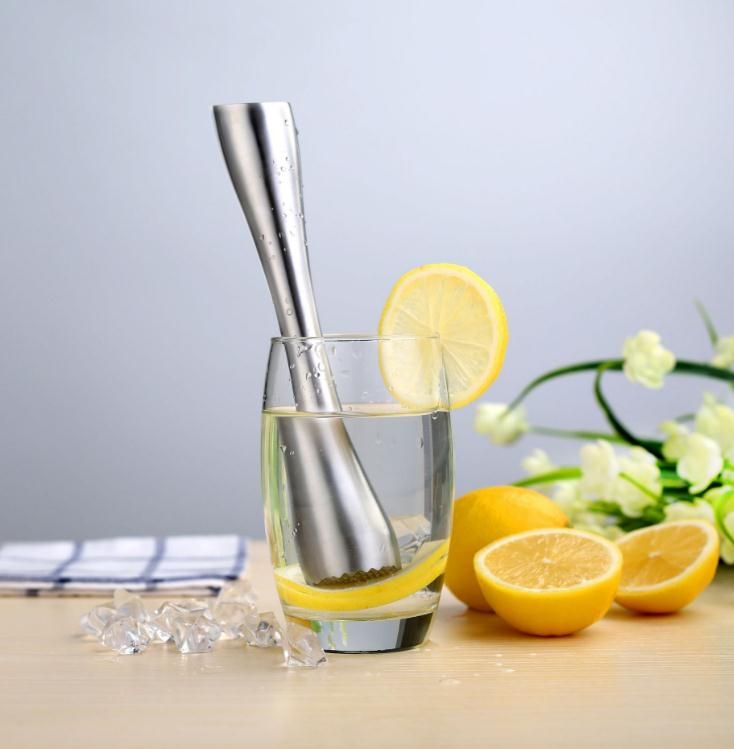 2020 Stainless Steel Swizzle Stick Lemon Citrus Crushing Hammer