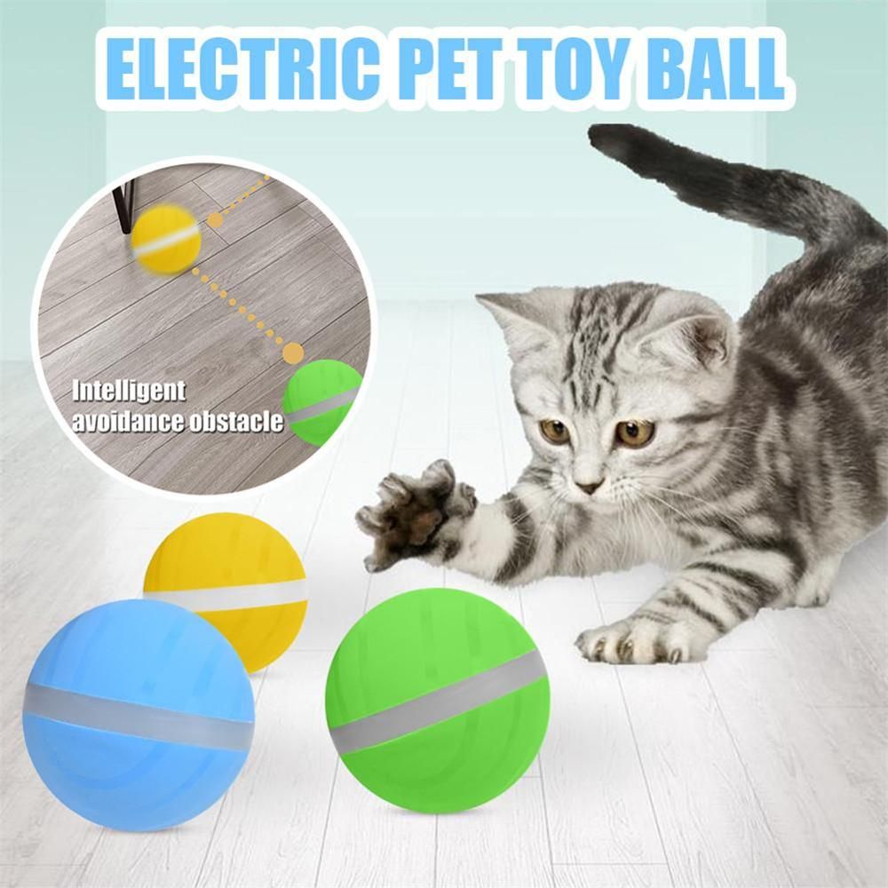 magic jumping cat ball