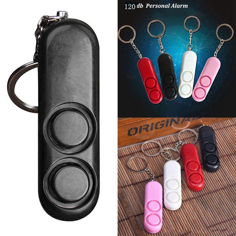 Anti-rape Device Alarm Loud Alert Attack Panic Keychain Safety Personal Security