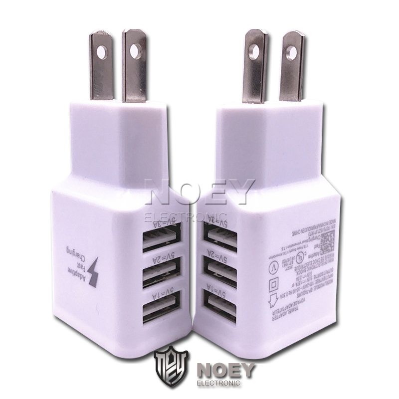 2a Adaptador De Cargador Rápido De 3 Puertos Usb De Pared Enchufe De Carga De Ee Uu Ue Qiuck De Carga Para Samusng Galaxy Note 10 S10 Plus Huawei Noey Por Noey 1 12
