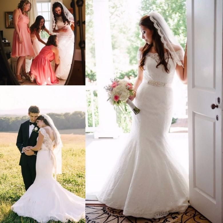 Beautiful Country Western Wedding Dresses Sleeves Off The Shoulder