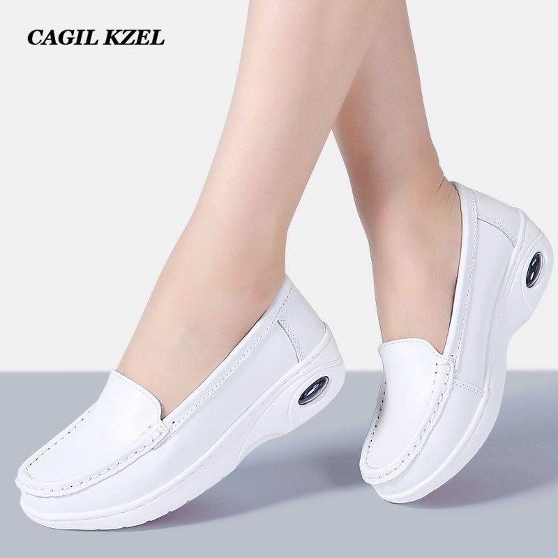 slip on round toe vegan loafers