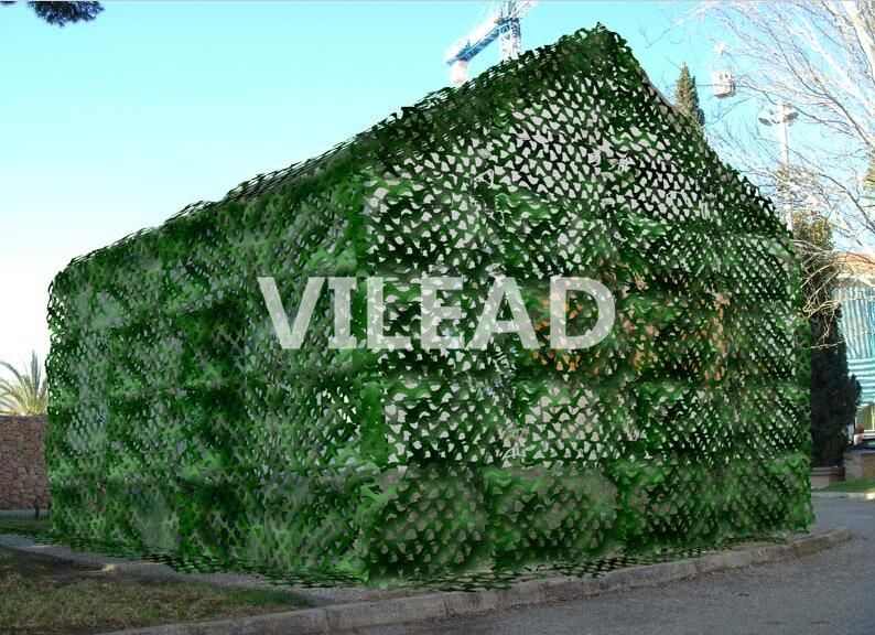 Vilead 2x2 5m Jungle Camo Netting Green Digital Camouflage Netting