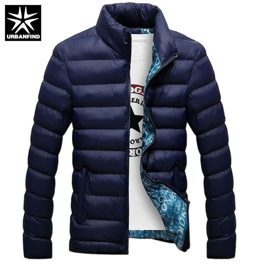 Compre URBANFIND Chaqueta De Invierno Para Hombre 2018 Moda Stand Collar  Masculino Parka Chaqueta Hombre Sólido Grueso Chaquetas Y Abrigos Hombre  Winter Parkas A 16,9 € Del Houmian | DHgate.Com