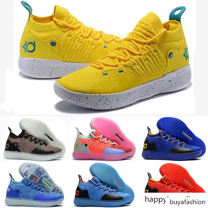Inhibir coser Representación 2019 zapatos de diseño KD 11 zapatos de baloncesto de los niños Kevin Durant  11s zoom