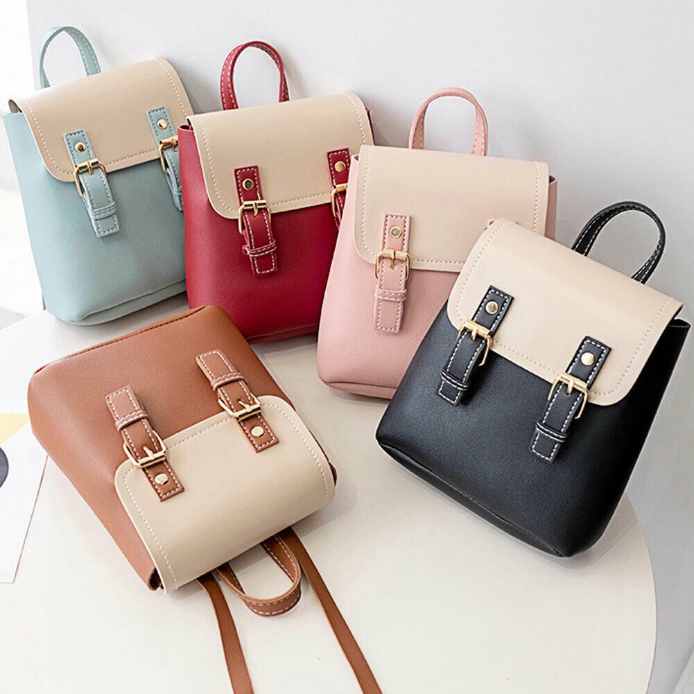 Women Leather Handbag Shoulder Lady Cross Body Bag Tote Messenger Satchel Purse Casual Rucksack Bookbags Backpack Purse From Wangxiaofeng806 6 16