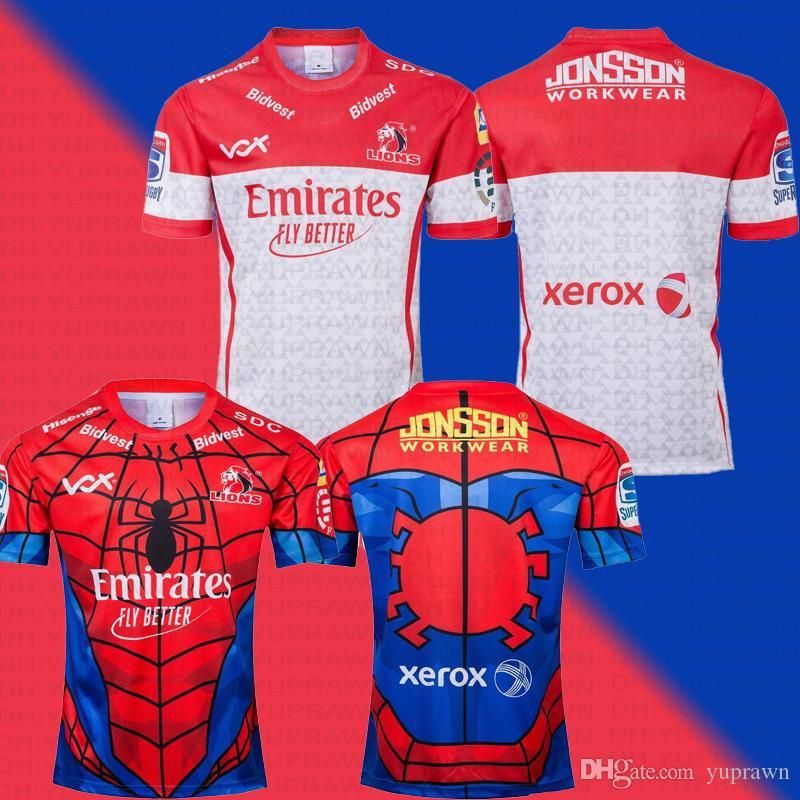 spiderman rugby jersey