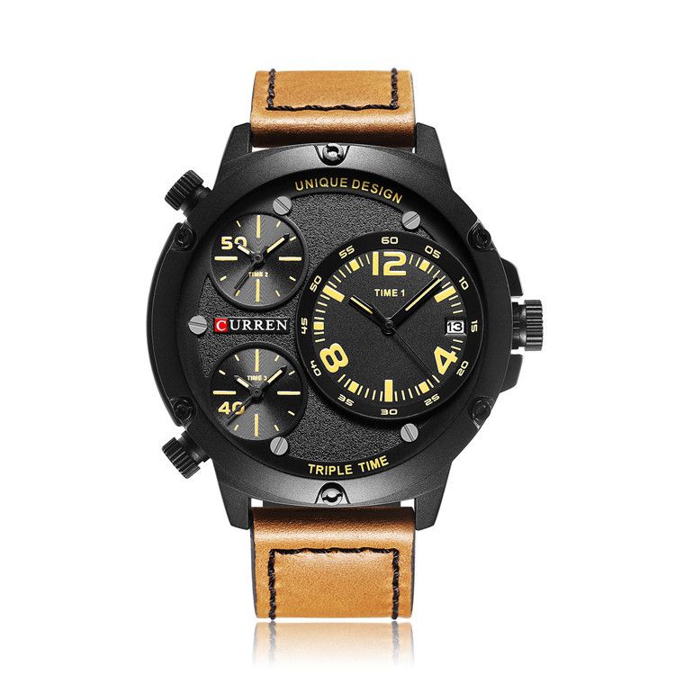curren leisure style fashion watch