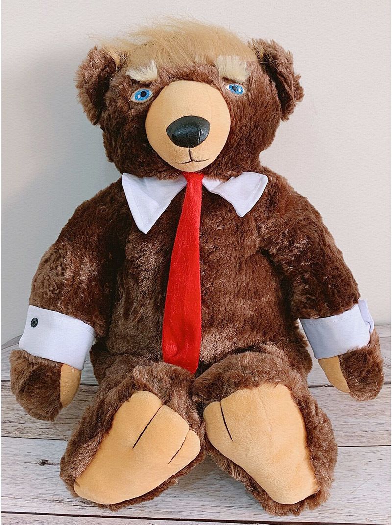donald trump bear doll