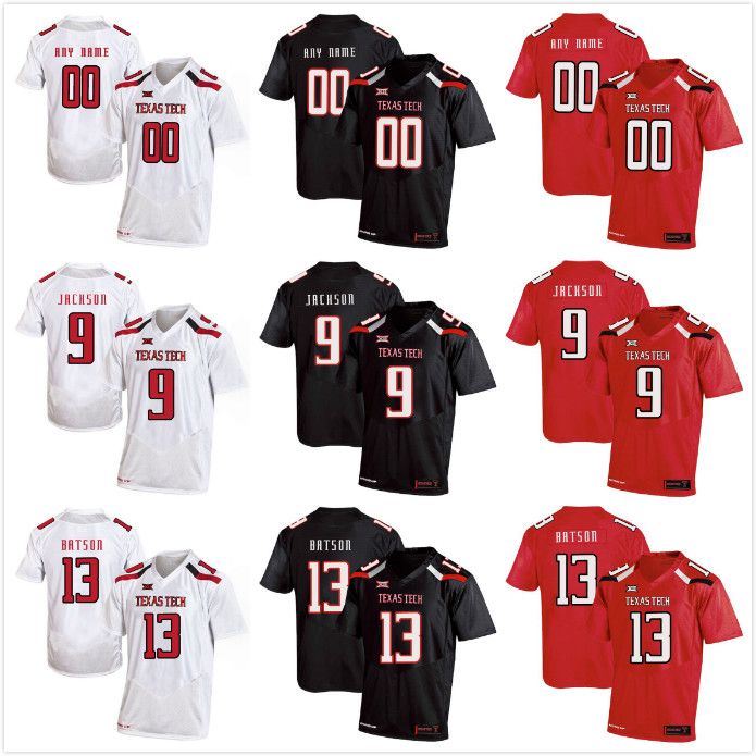 personalized texas tech football jerseys