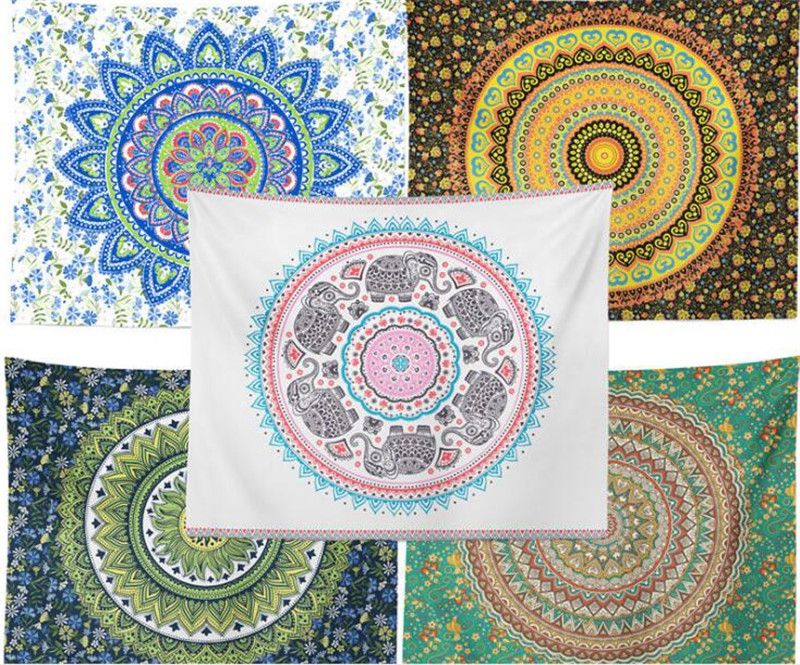 9 Styles Bohemia Tapestry Wall Hanging For Decoration Hippie