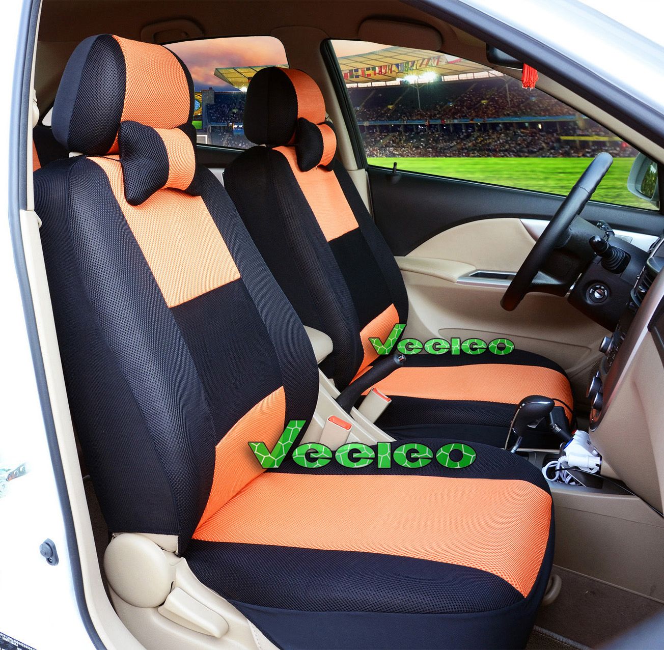 Citroen c3 rojo universal fundas para asientos funda del asiento ya referencias