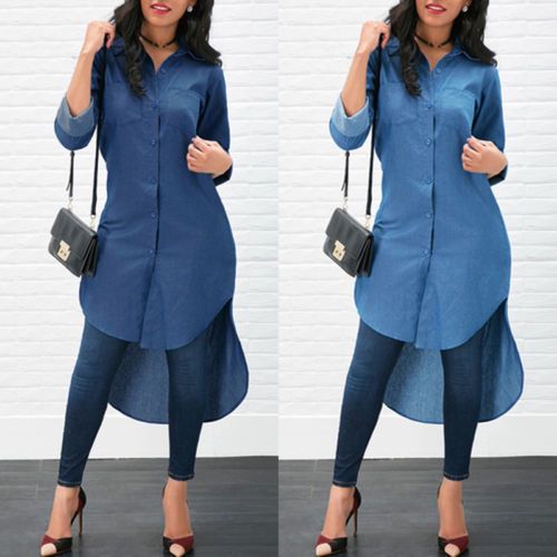 jean midi dress
