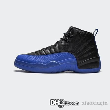 royal blue and black retro 12