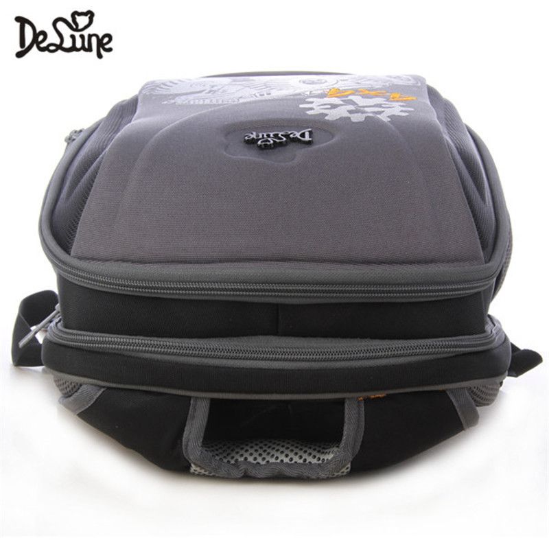 Delune Brand 7 108 3d Orthopedic School Bags For Boys Grade 1 5
