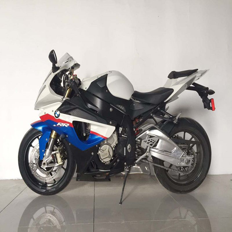 Color : Tank cap Fibra di carbonio moto tappo del serbatoio del carburante Sticker Decal for BMW S1000RR S1000R S1000 RR HP4