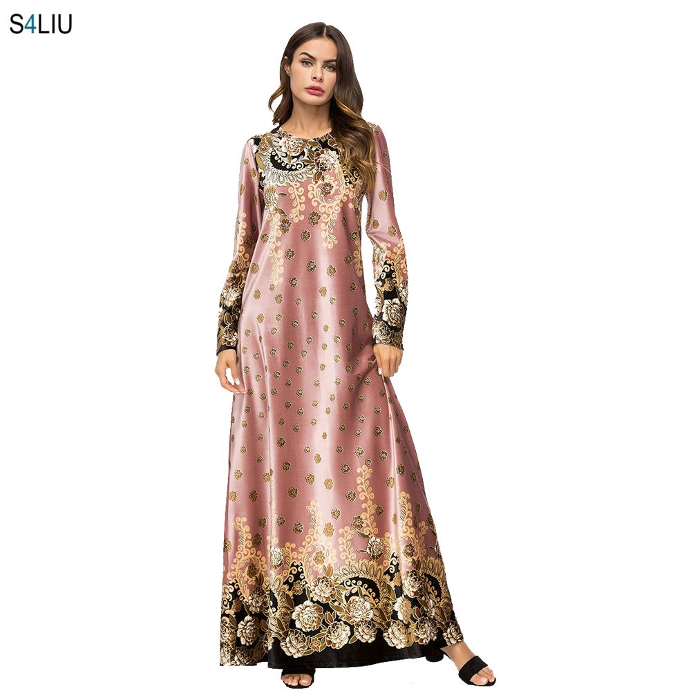 casual velvet maxi dress